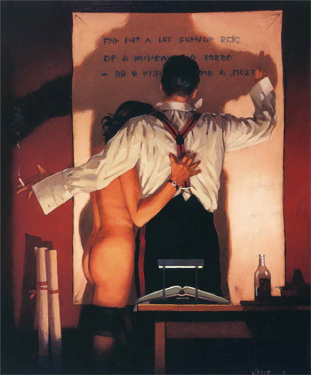 le grand poète contemporain Jack Vettriano Peintures à l'huile
